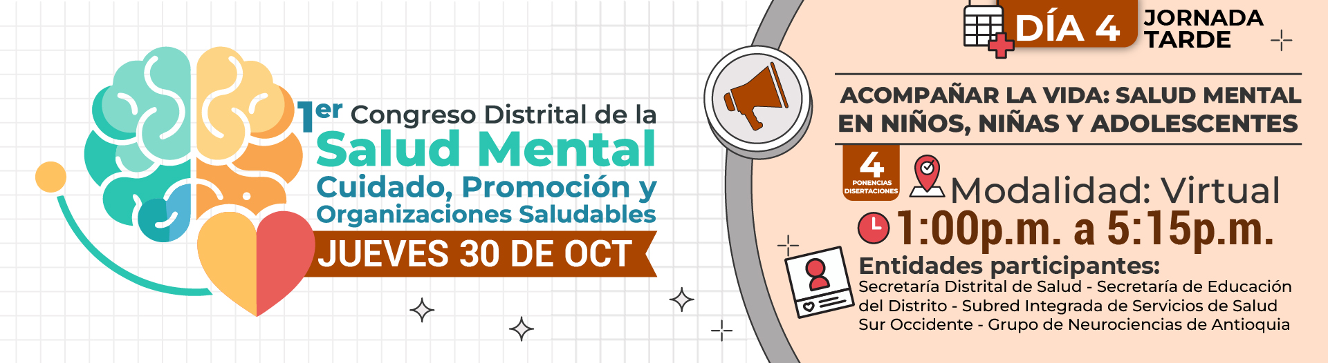 Bienestar | F. 1er Congreso Distrital de la Salud Mental 2025 ...