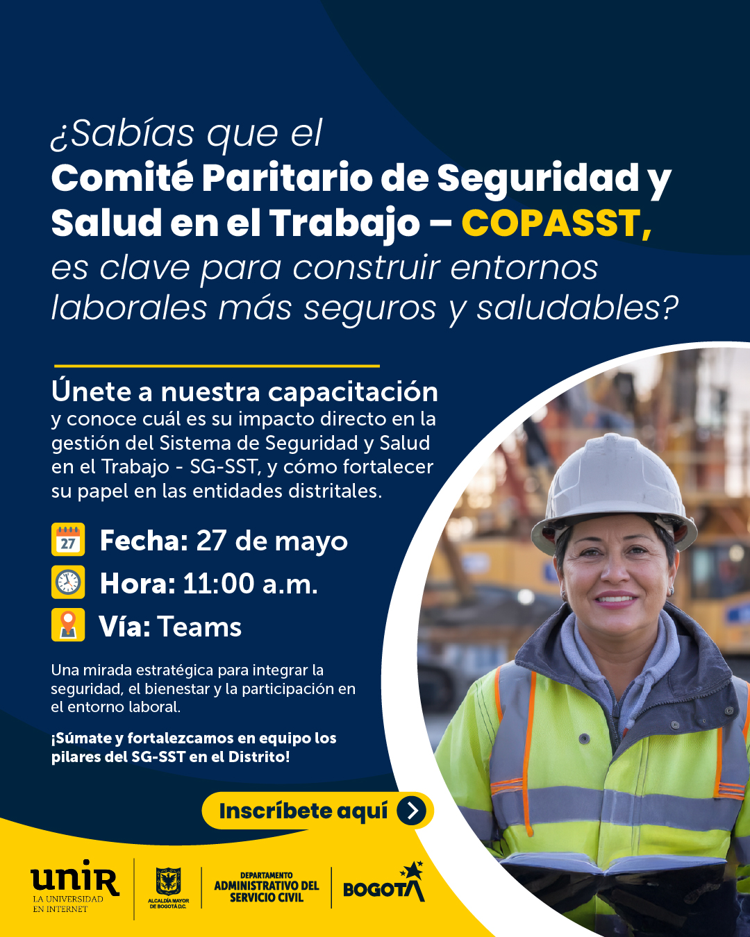 ¿Sabías que el Comité Paritario de Seguridad y Salud en el Trabajo – COPASST,  es clave para constru