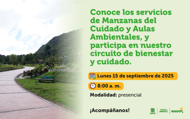 Circuito de servicios de las Manzanas del Cuidado para colaboradores del Distrito Capital (Cuidadore