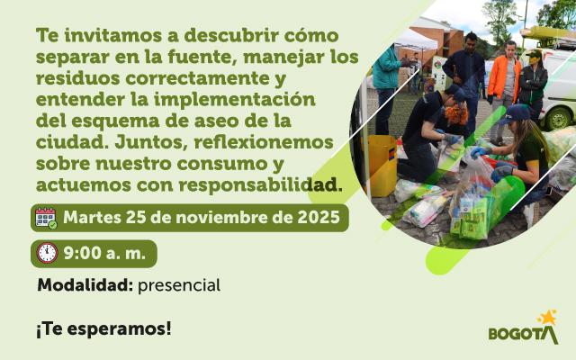 Separación y manejo de residuos sólidos (herramienta juego de las Rs)