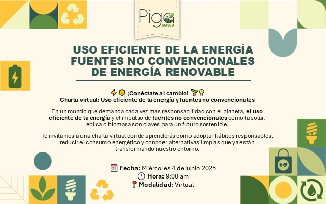 USO EFICIENTE DE LA ENERGÍA FUENTES NO CONVENSIONALES DE ENERGÍA RENOVABLE